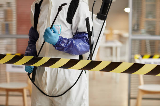 Professional Biohazard technician working in Olney, TX